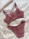Gül Kurusu Balenli Bralet Takımı