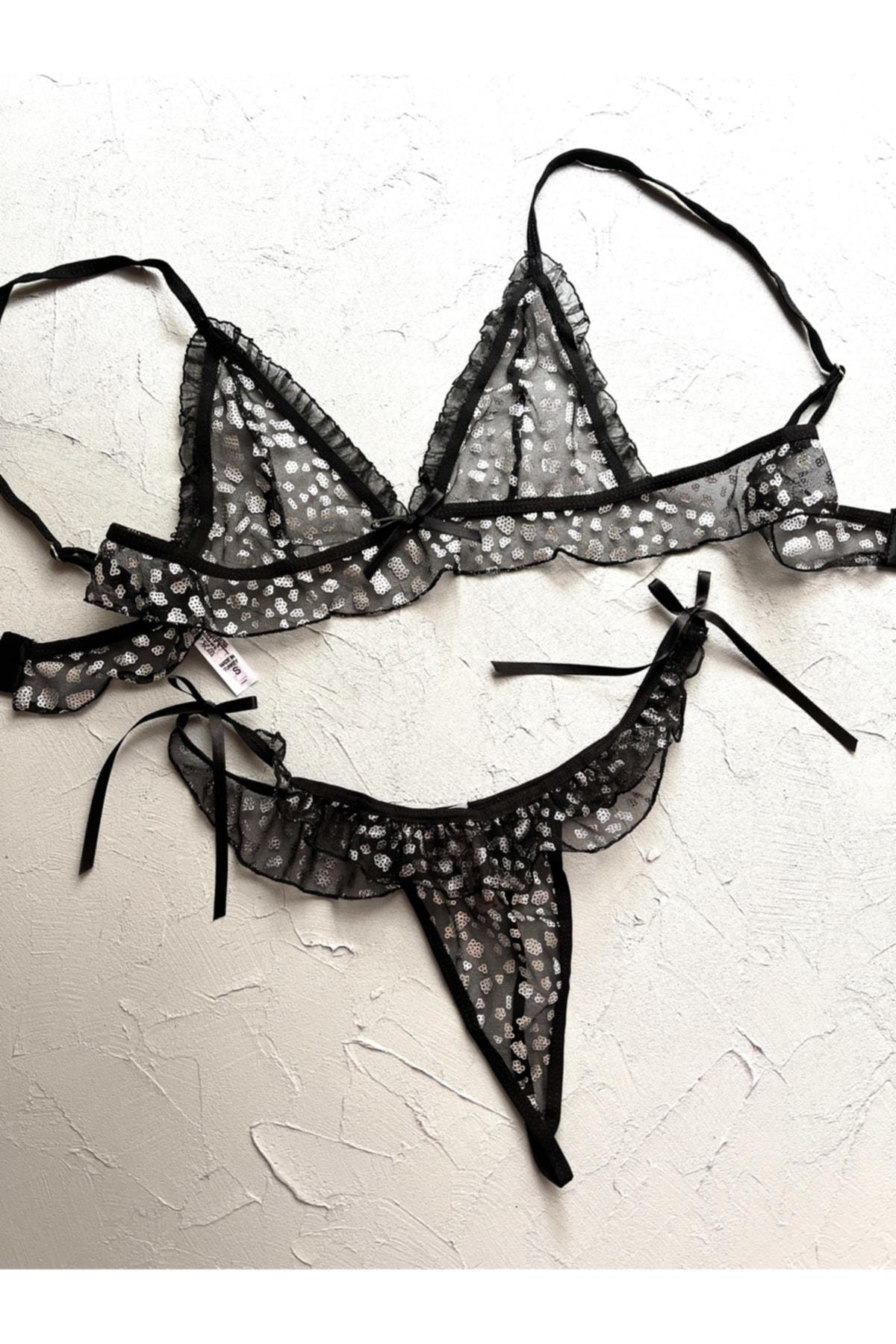 Sparkling Bralette Set