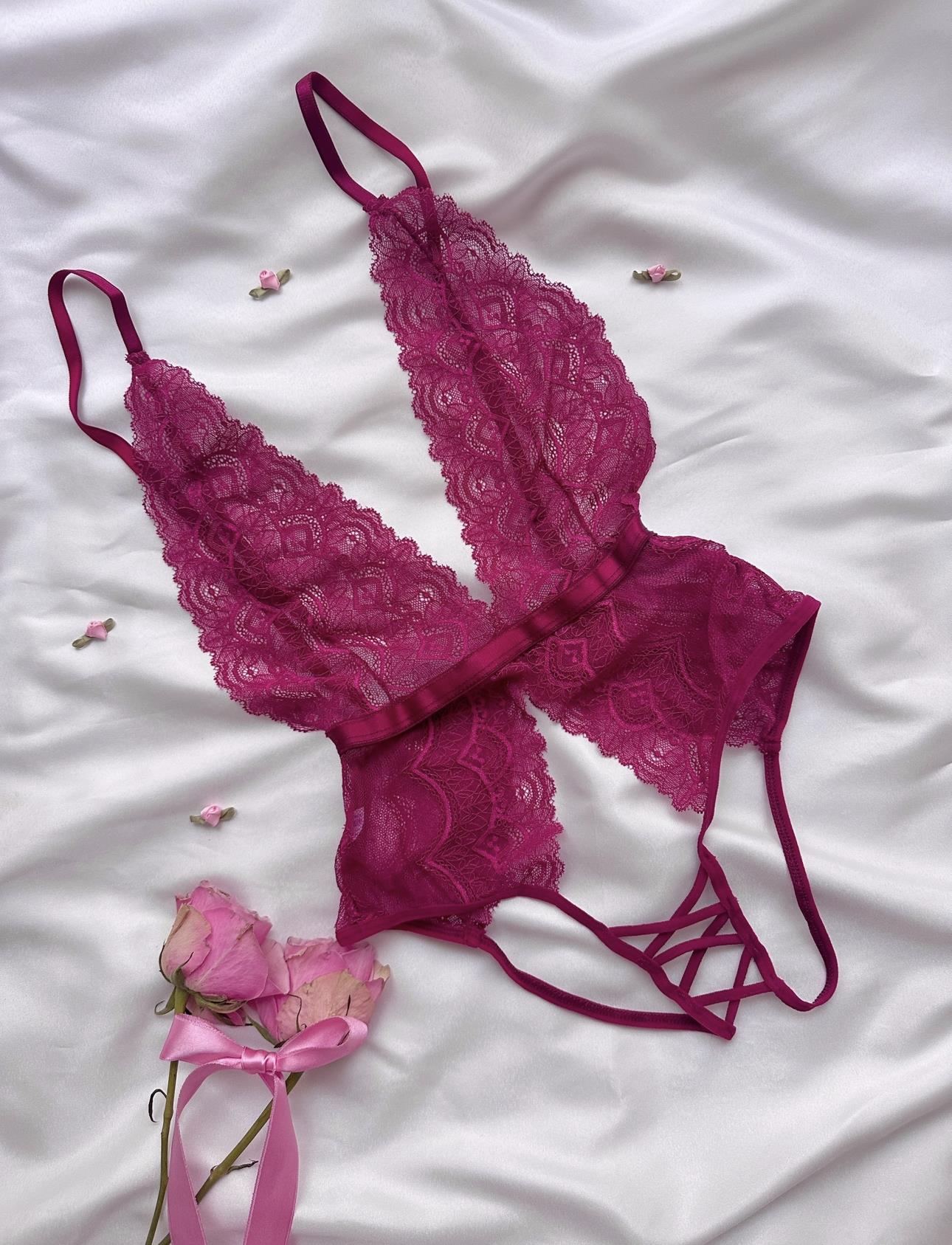 Jessica's Private Area Open Fantasy Bodysuit