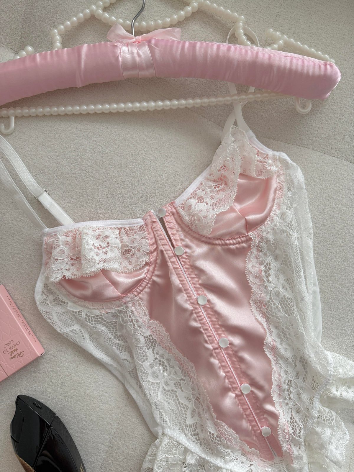 Jinx Powder Pink Bodysuit