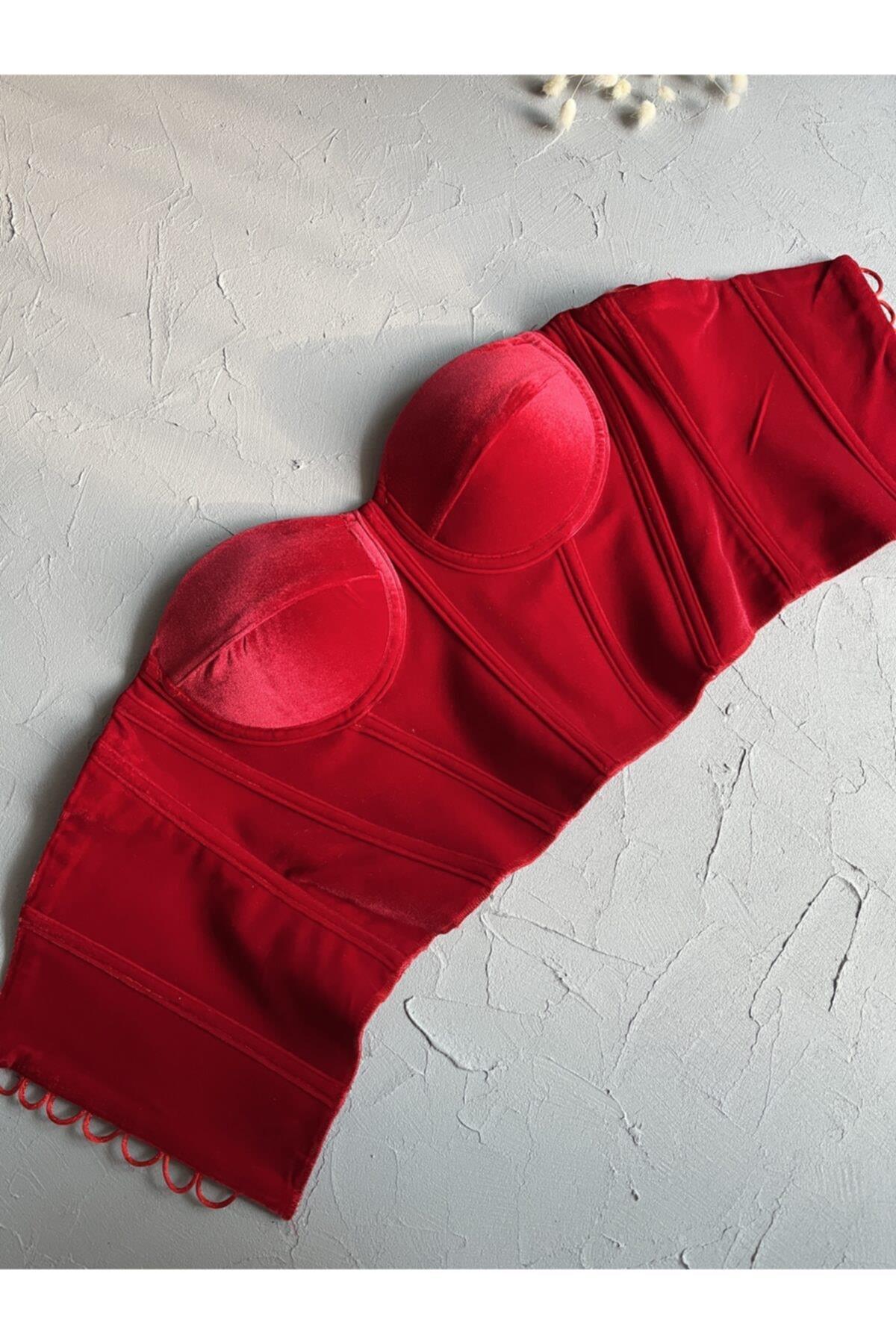 Vintage Velvet Corset