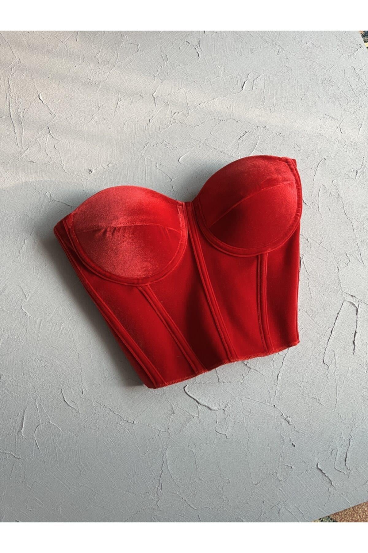 Vintage Velvet Corset