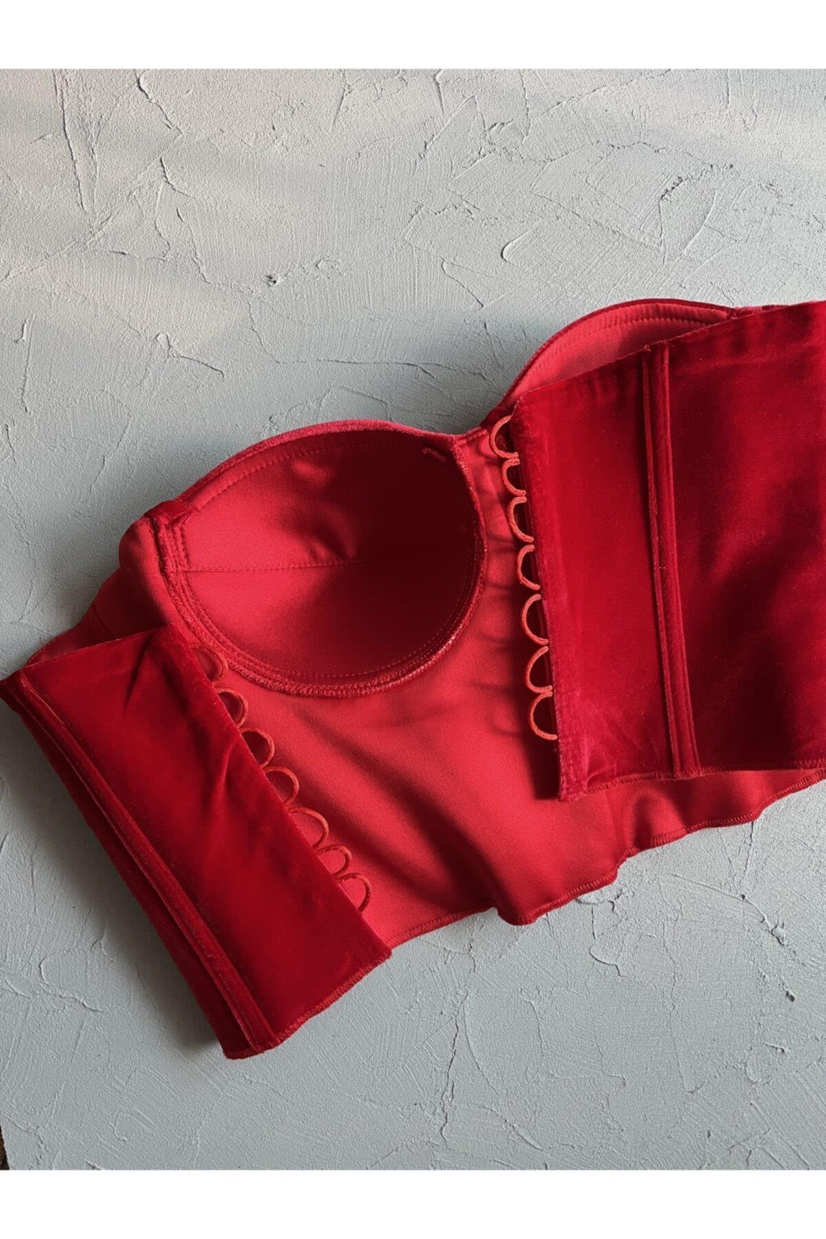 Vintage Velvet Corset
