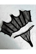 Keira Vintage Bel Korse & String Set