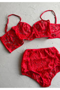 Kırmızı Bralet Takımı