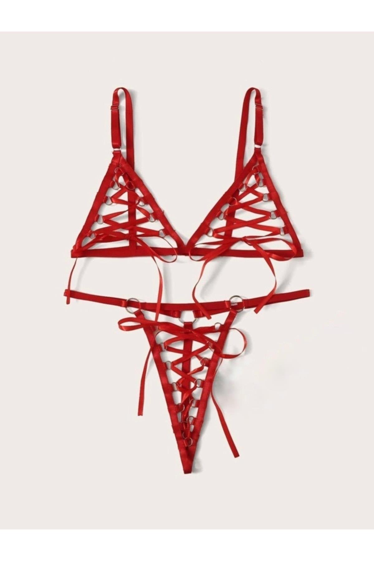 Kırmızı Harness Seti