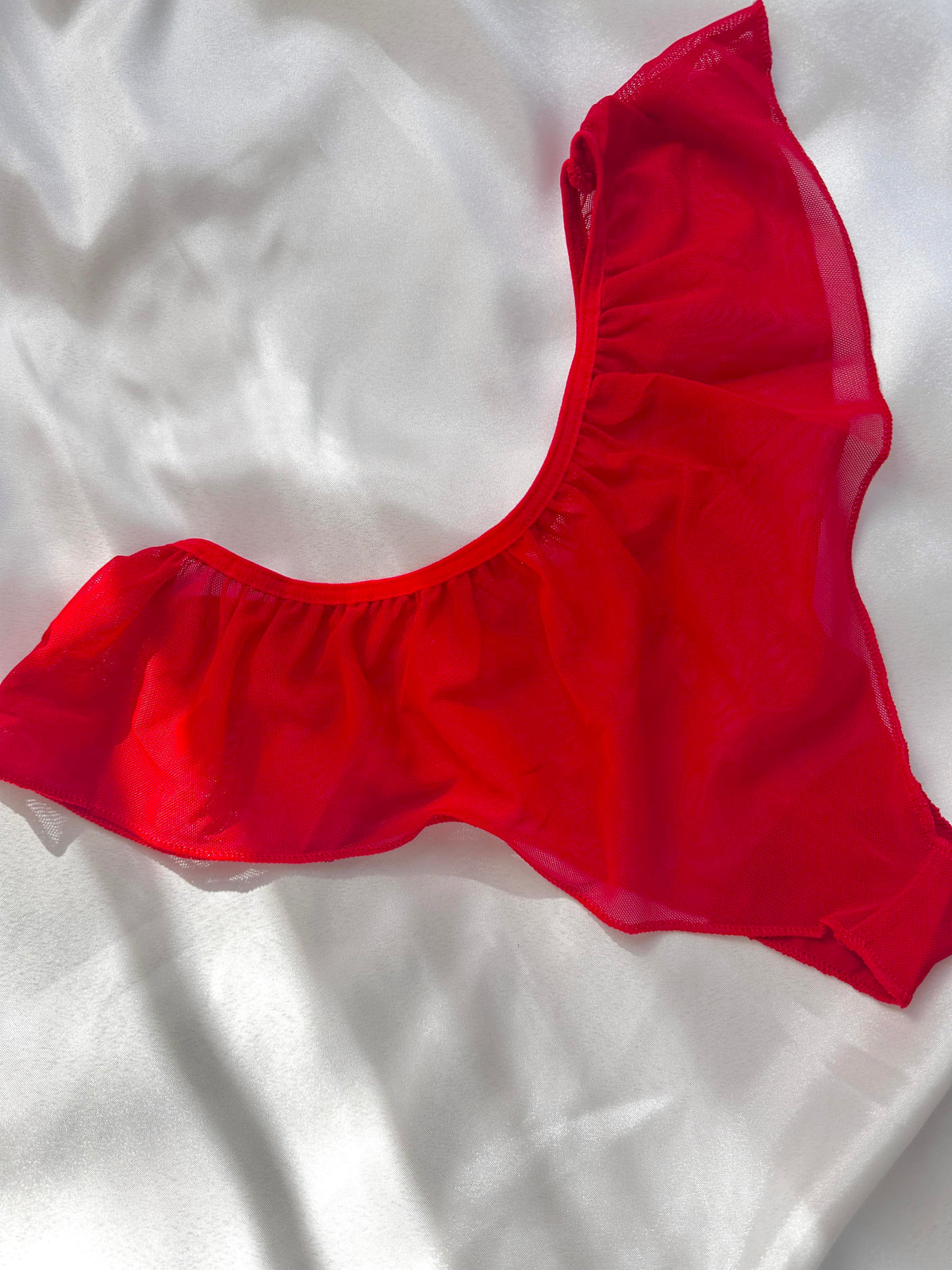 Red Tulle Panties