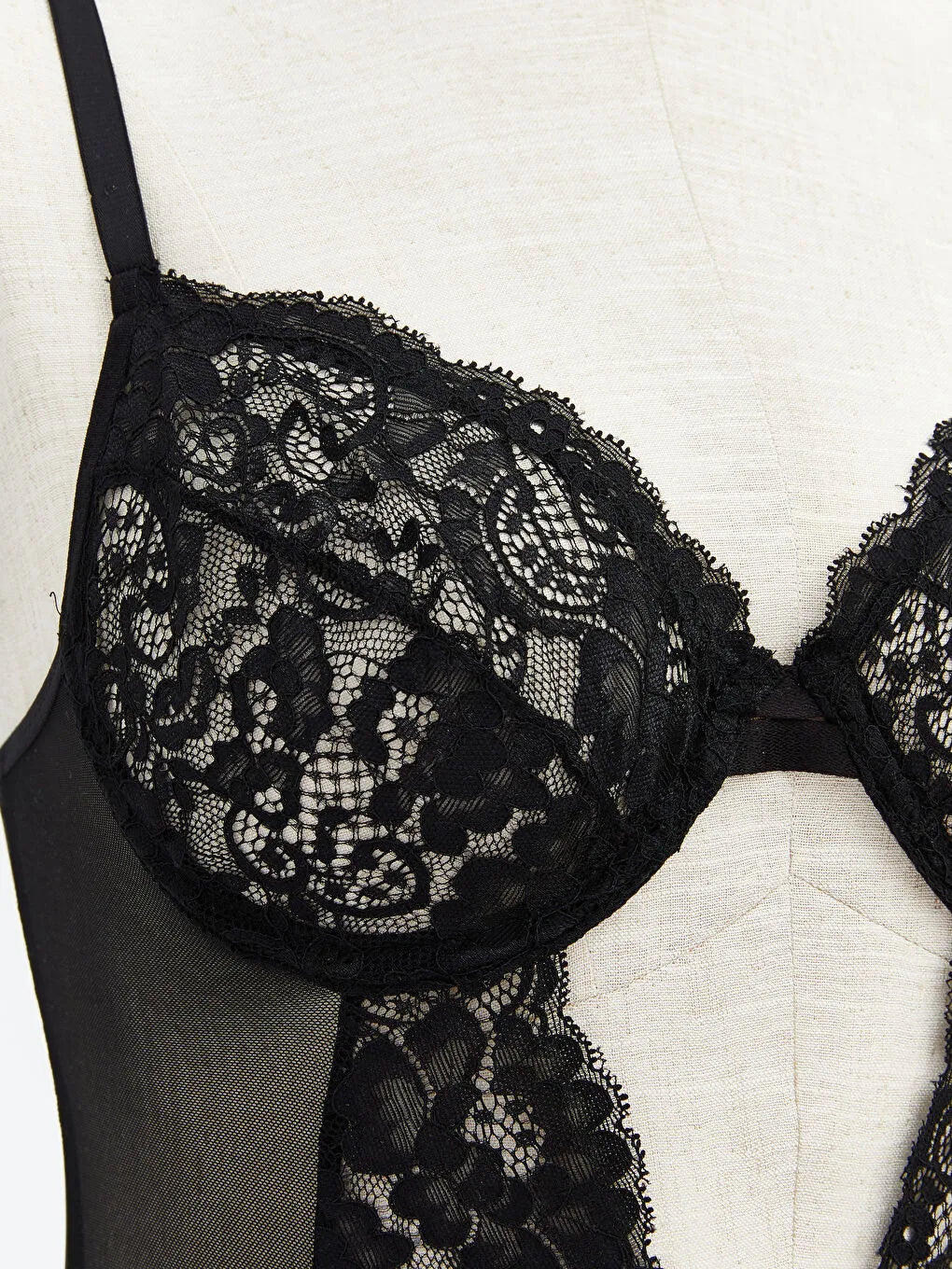 Black Lace Bodysuit