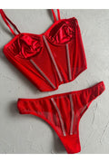 Laurel Stone Detail Bustier Set