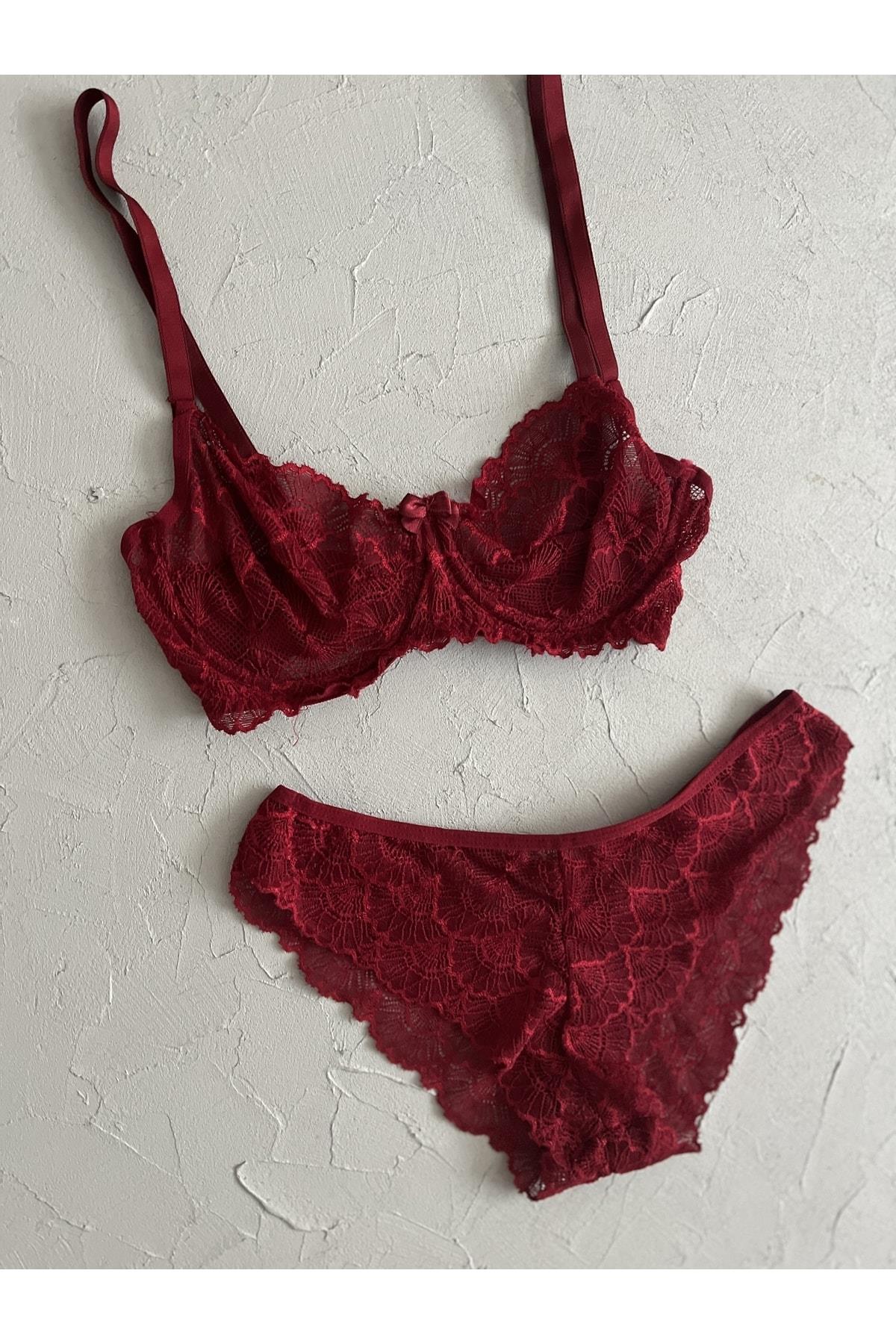 Lavinia Underwired Lace Bra Set