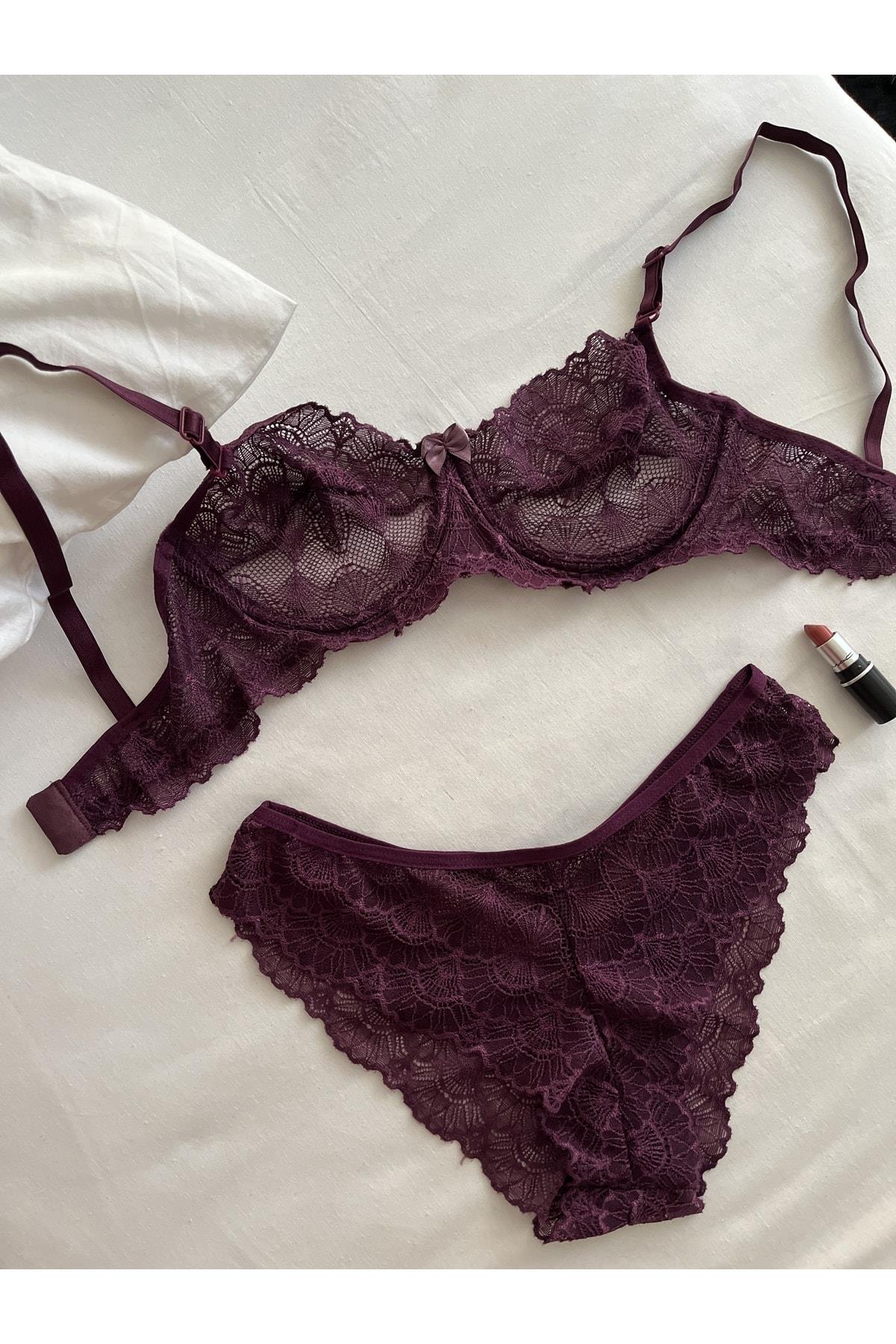 Lavinia Underwired Lace Bra Set