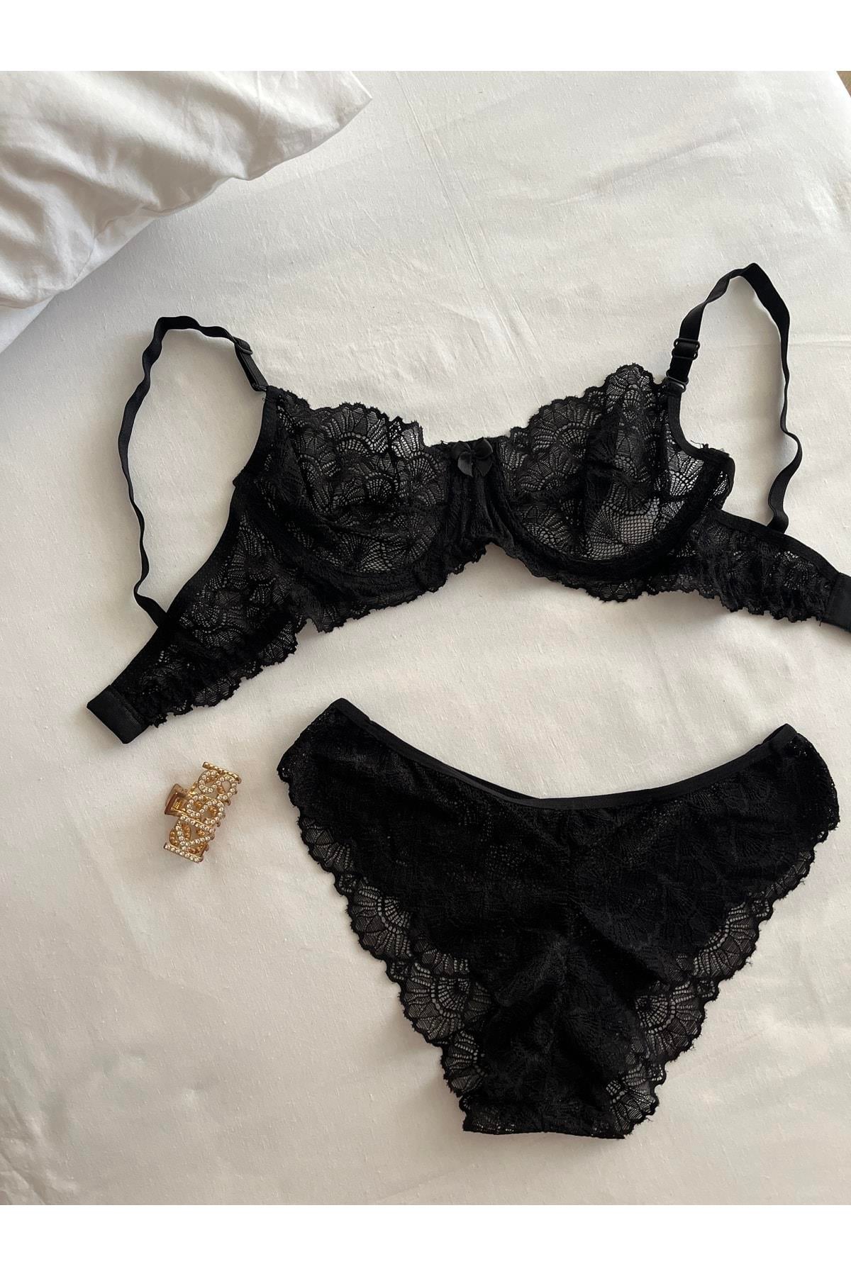 Lavinia Underwired Lace Bra Set