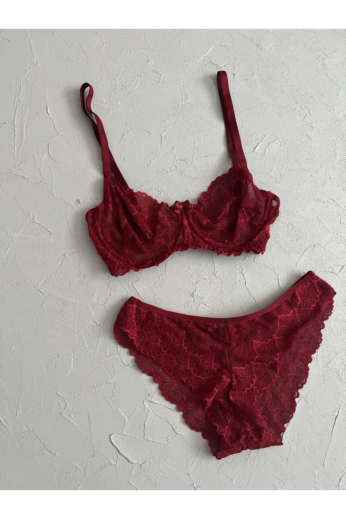 Lavinia Underwired Lace Bra Set