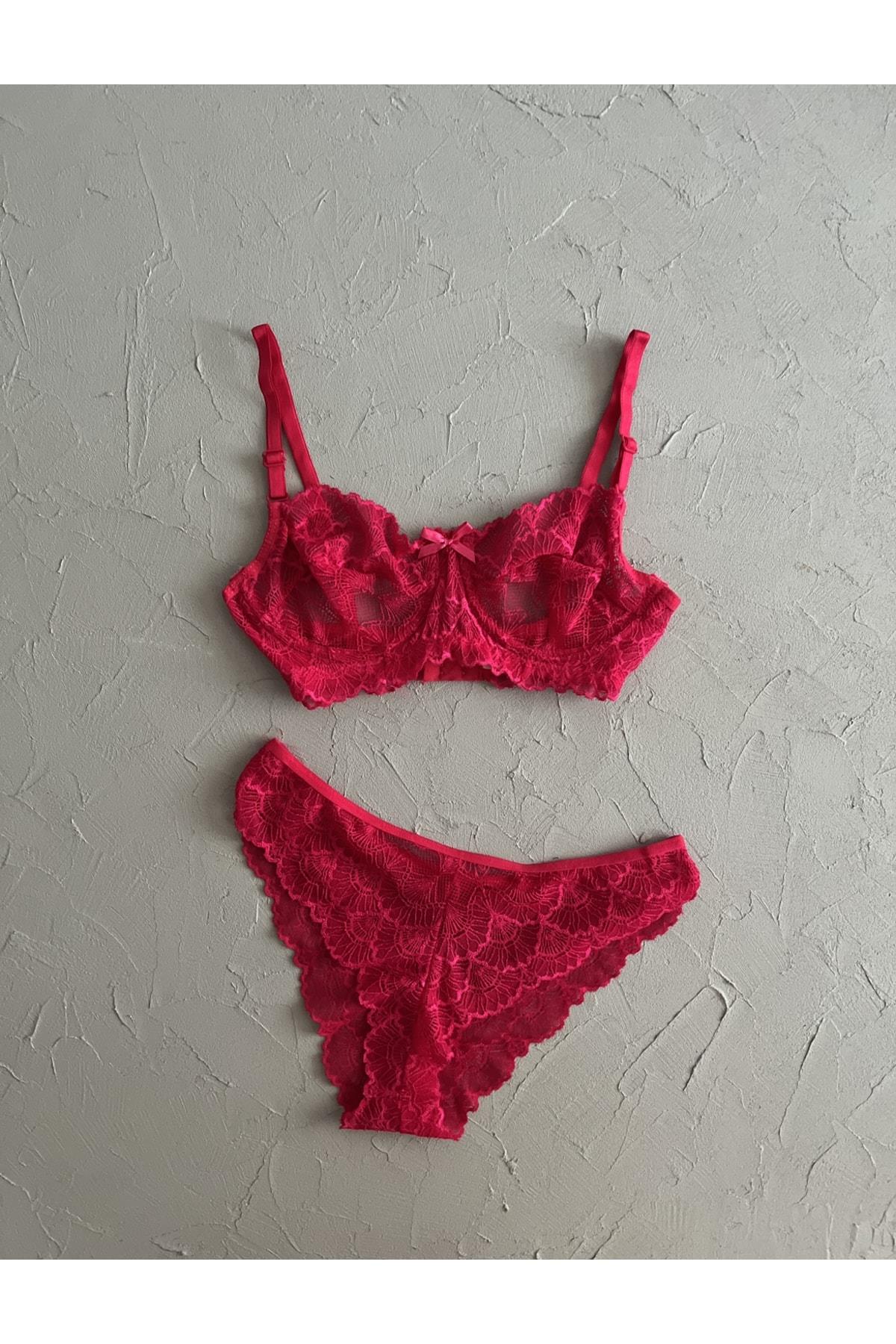 Lavinia Underwired Lace Bra Set