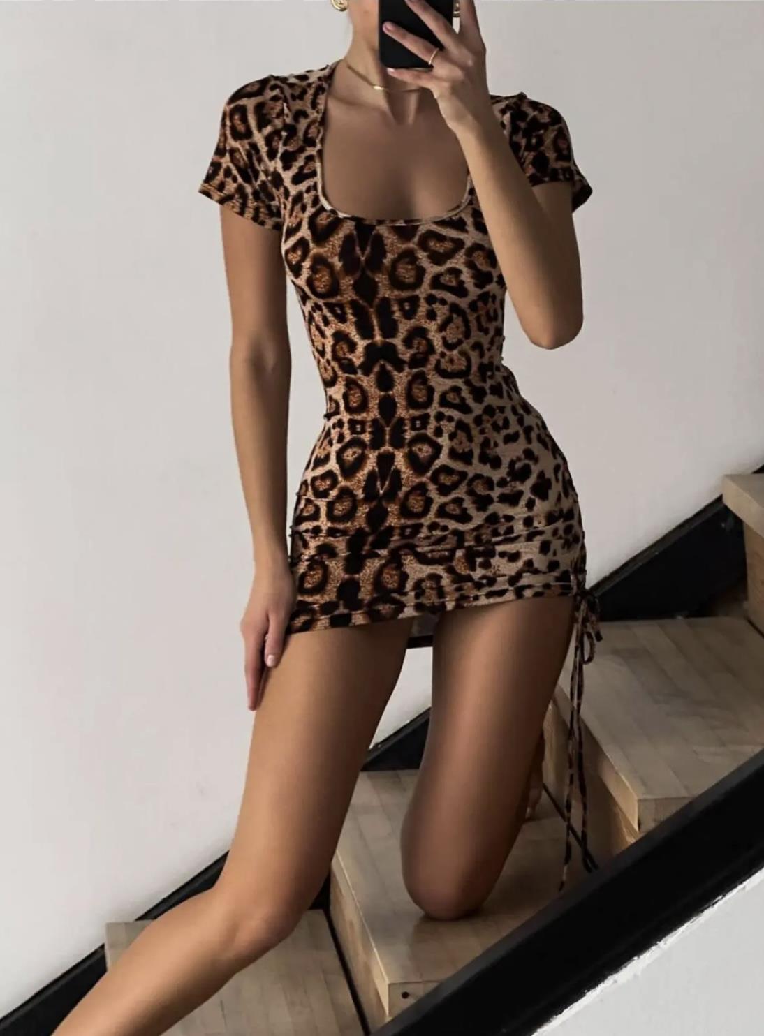 Leopar Mini Gecelik