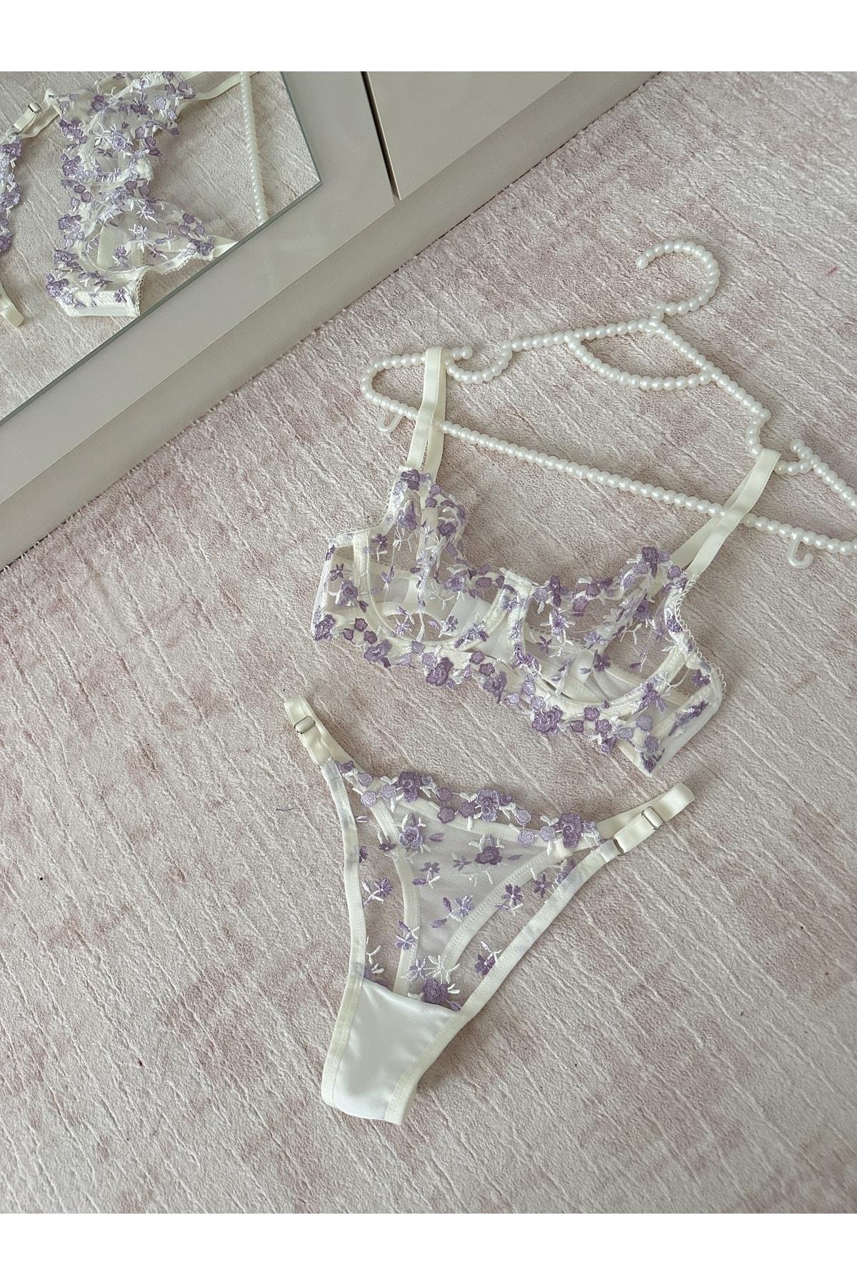 Lilac Dream Bralet Takımı