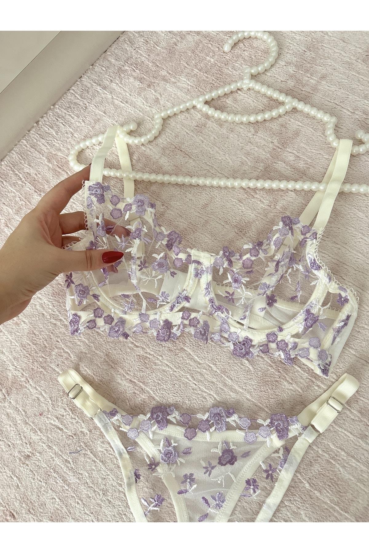 Lilac Dream Bralet Takımı