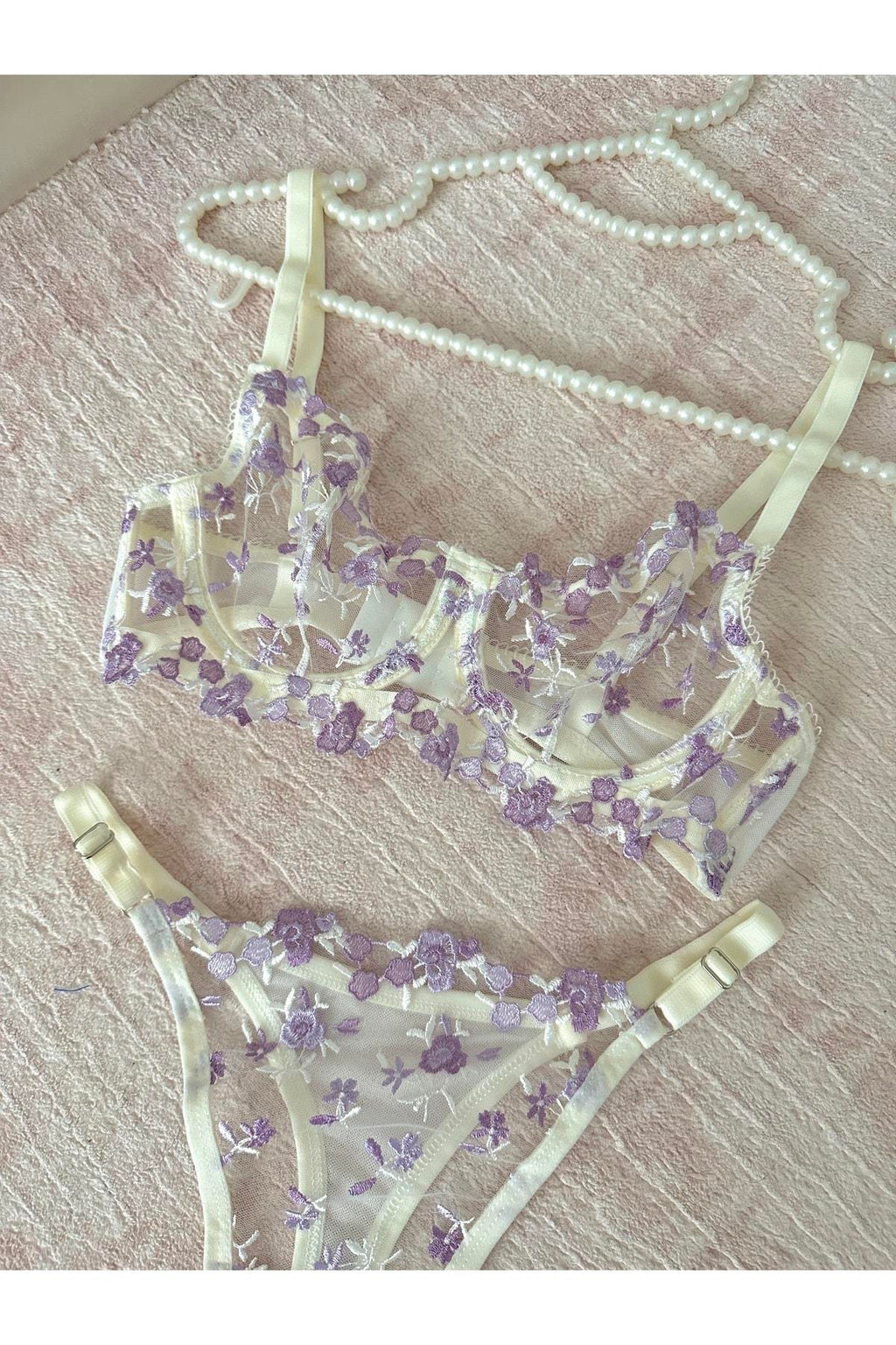 Lilac Dream Bralet Set