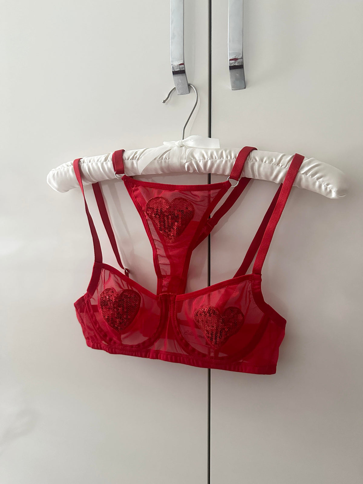 Love Red Garter Set