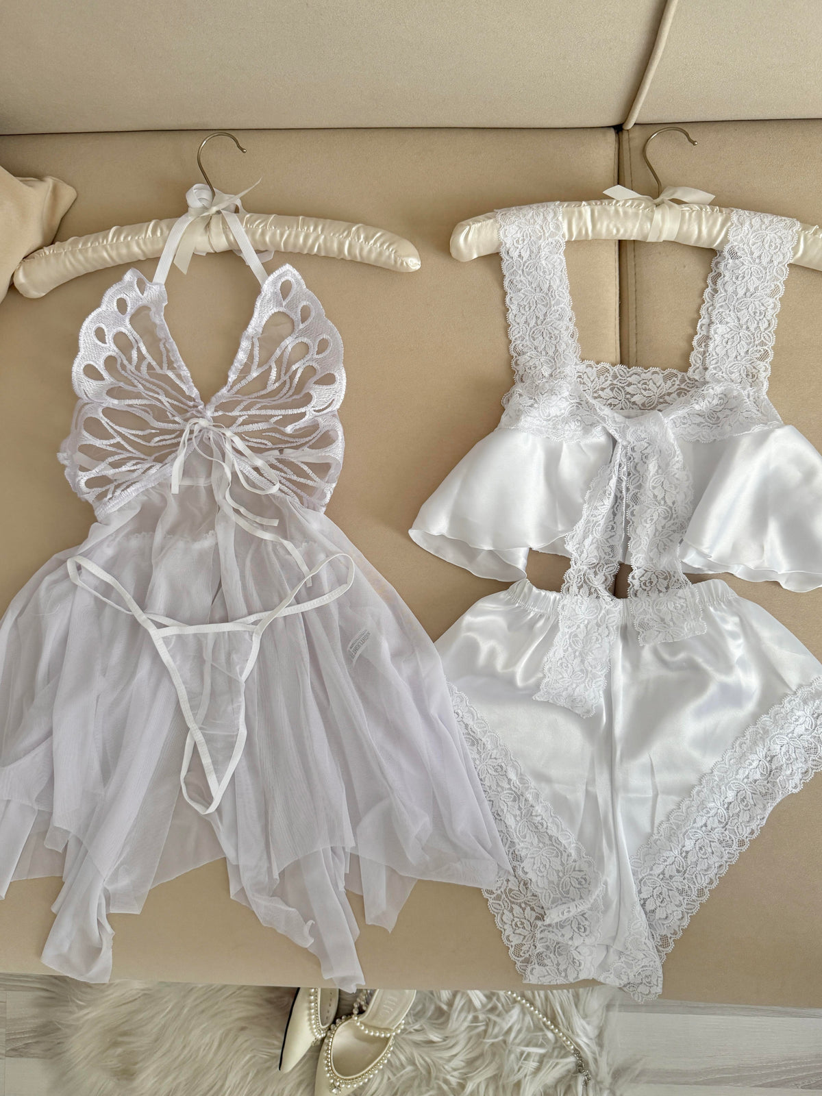 Mila Beyaz Set