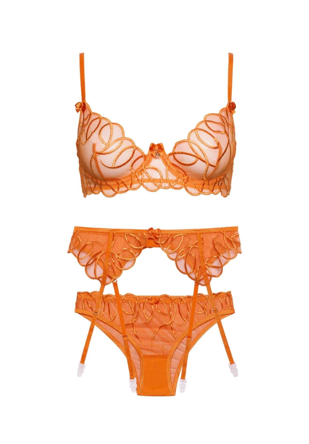 Orange Blossom Jartiyer Takımı