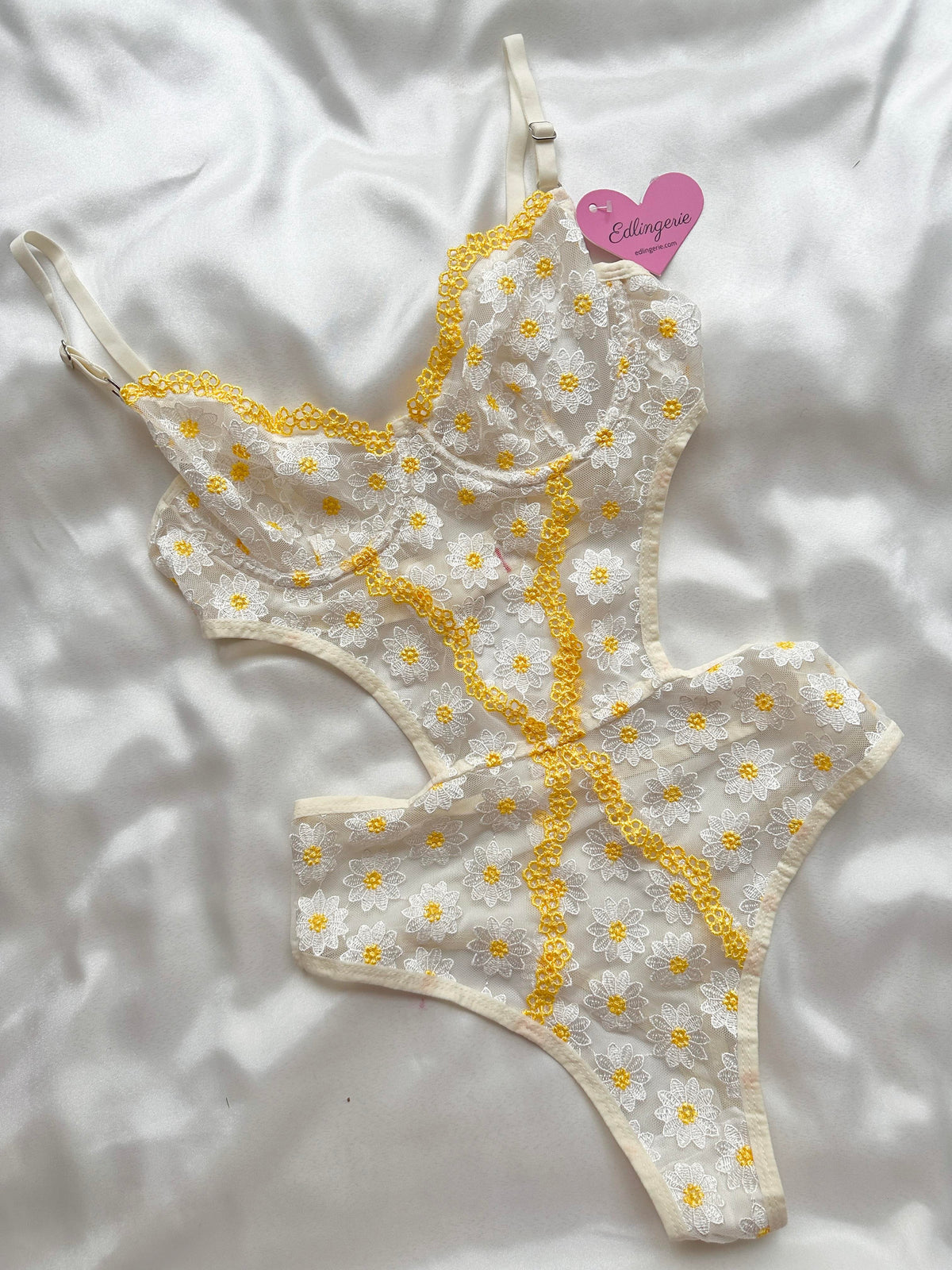 Daisy Patterned Bodysuit