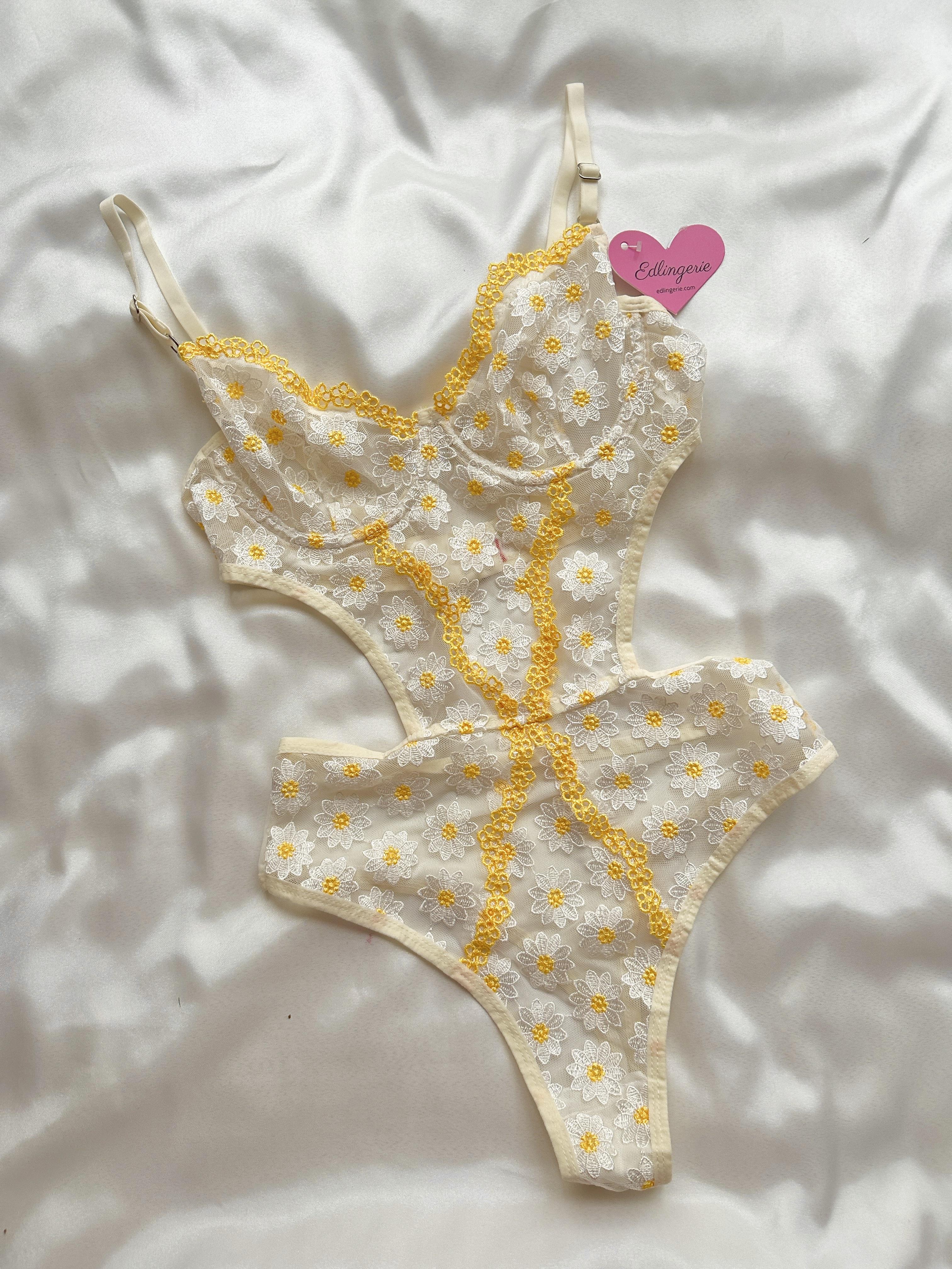 Daisy Patterned Bodysuit