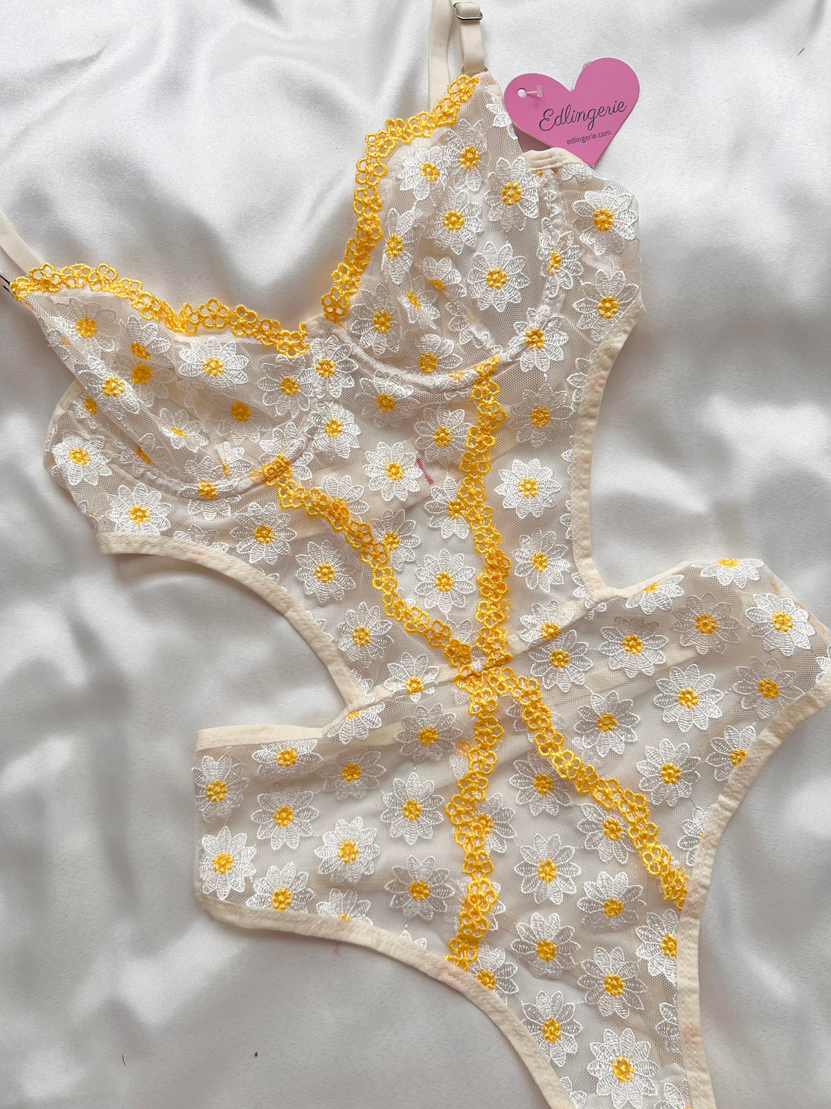 Daisy Patterned Bodysuit