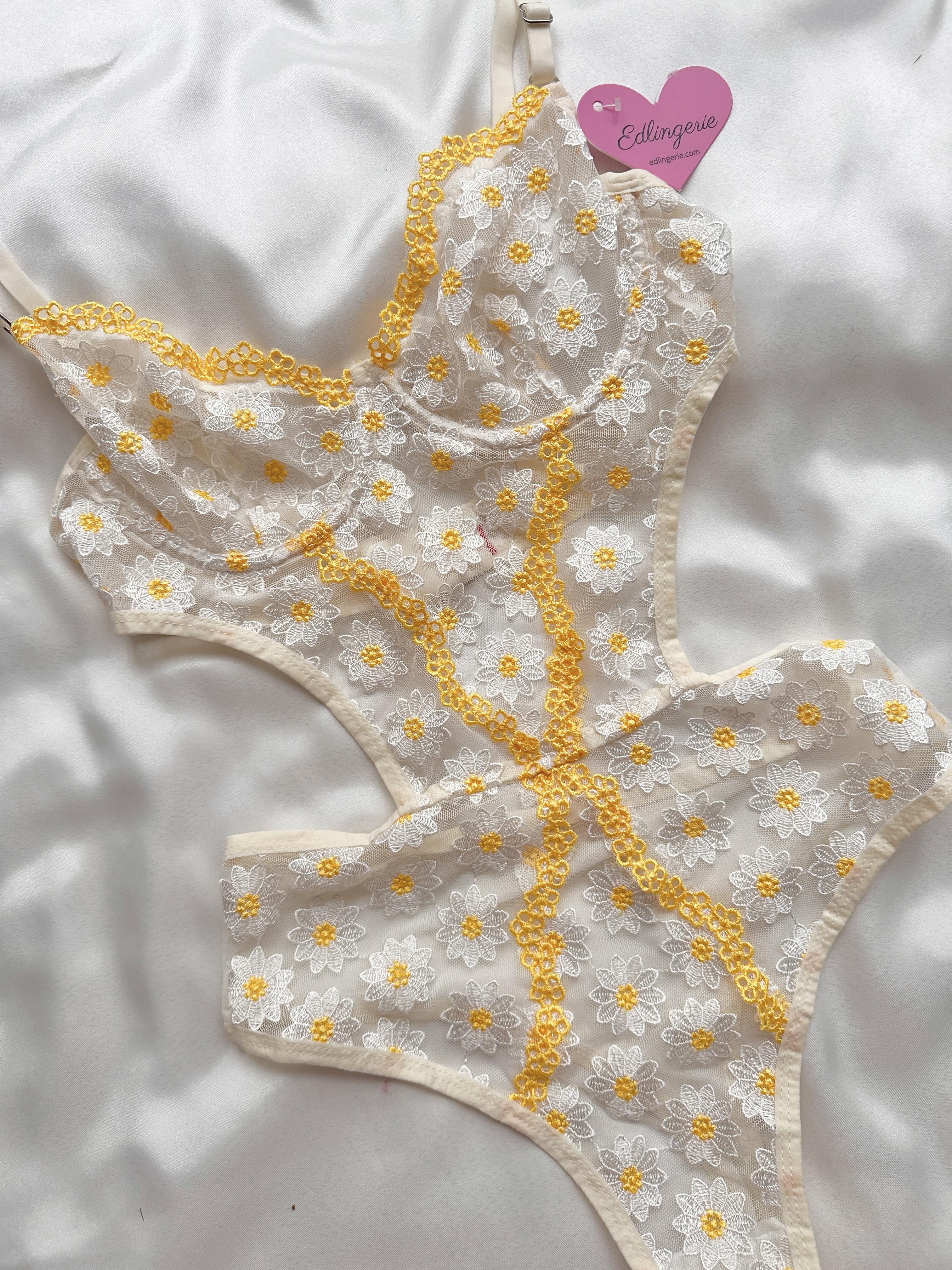 Daisy Patterned Bodysuit