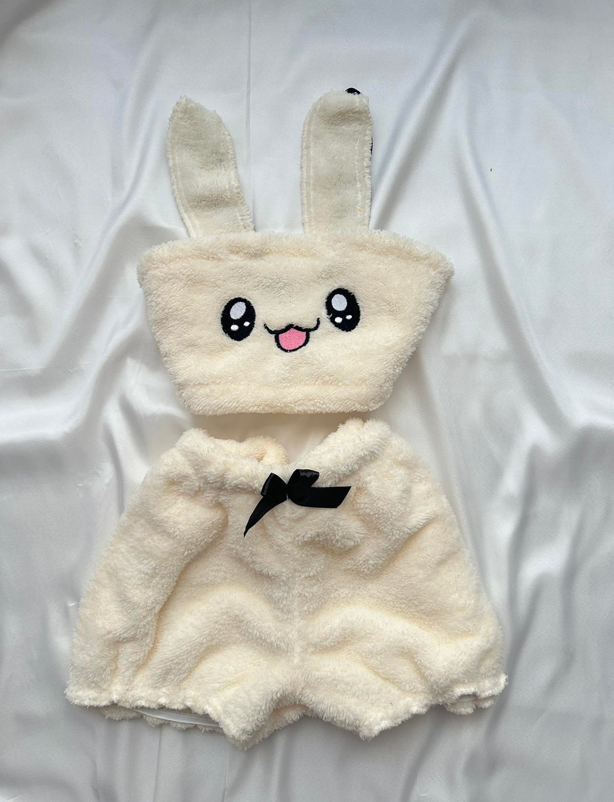 Peluş Wellsoft Şortlu Büstiyer Pijama Takımı