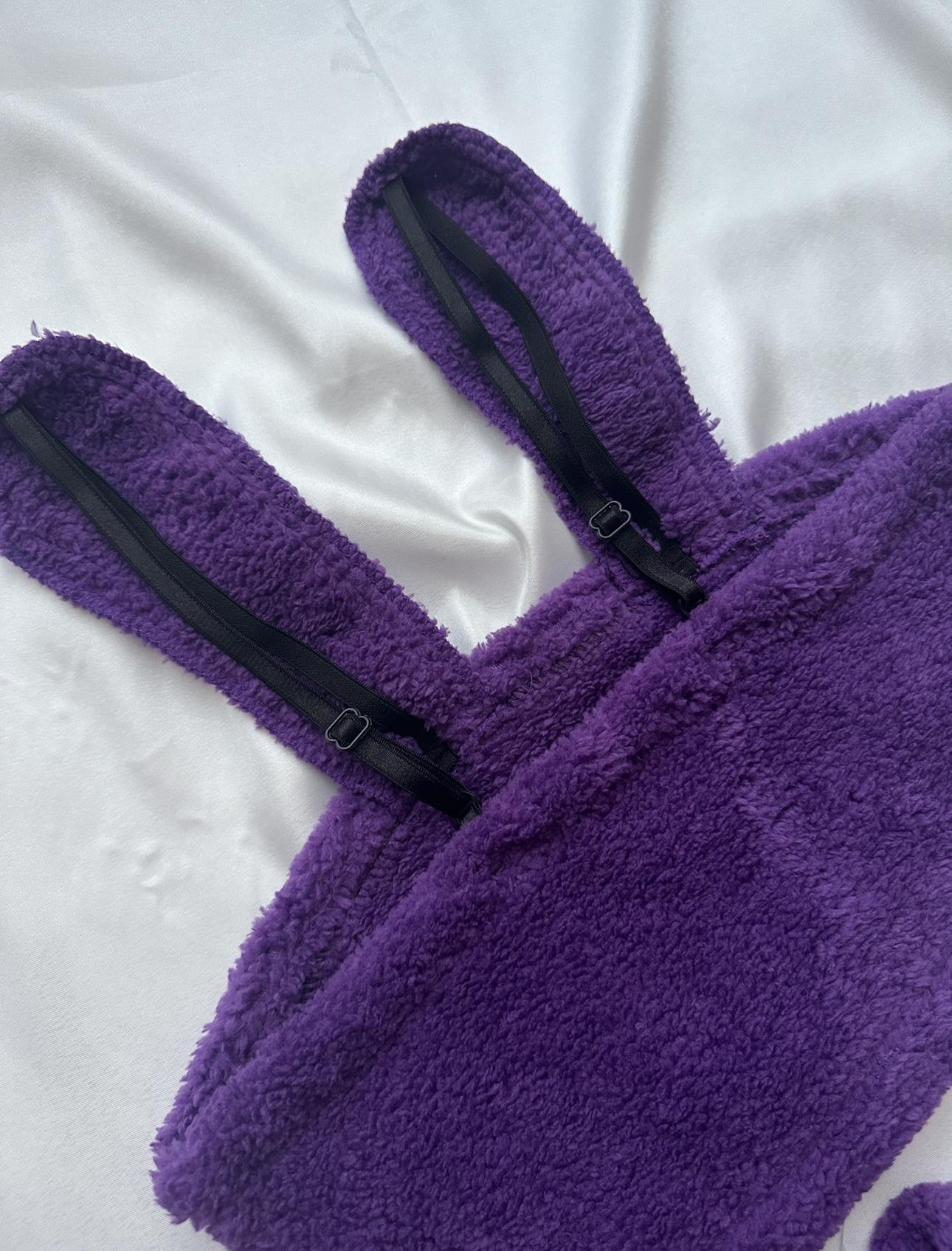 Peluş Wellsoft Şortlu Büstiyer Pijama Takımı