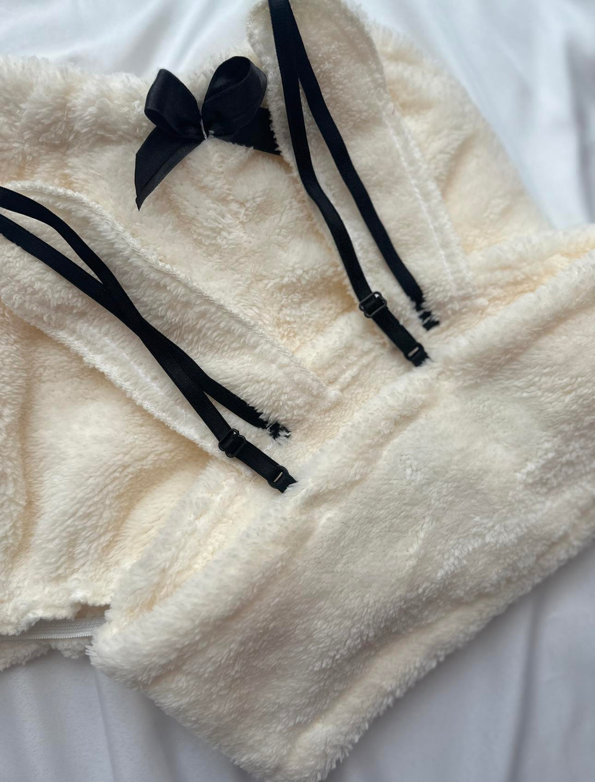 Peluş Wellsoft Şortlu Büstiyer Pijama Takımı