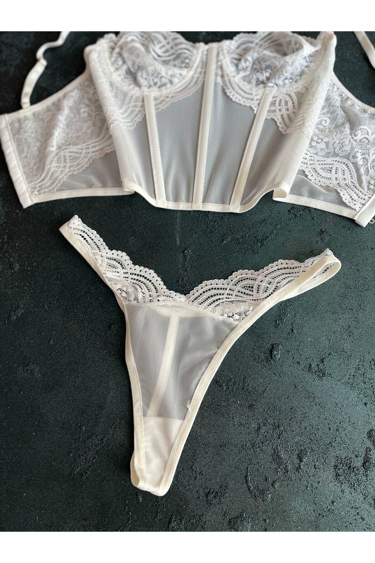 Renata Beyaz Bralet Takımı