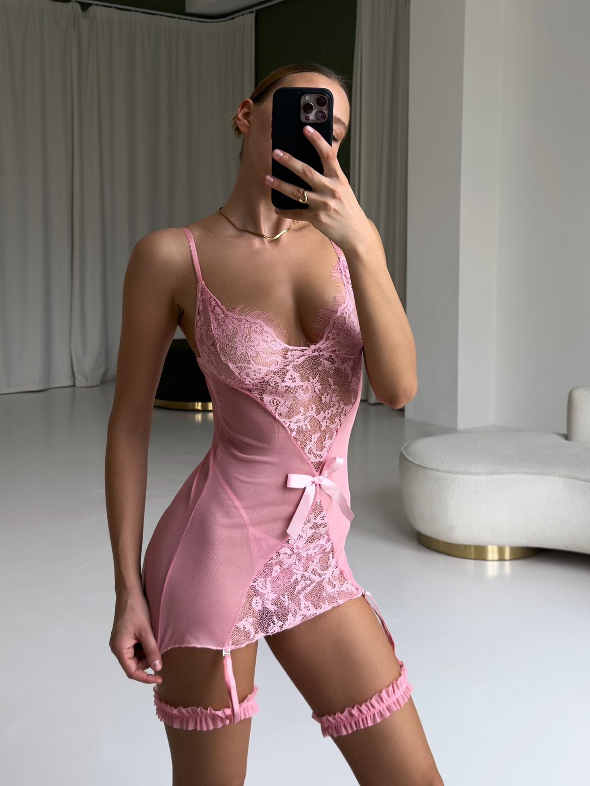 Rowena Pembe Babydoll