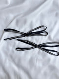 Black Glitter Leg Accessory