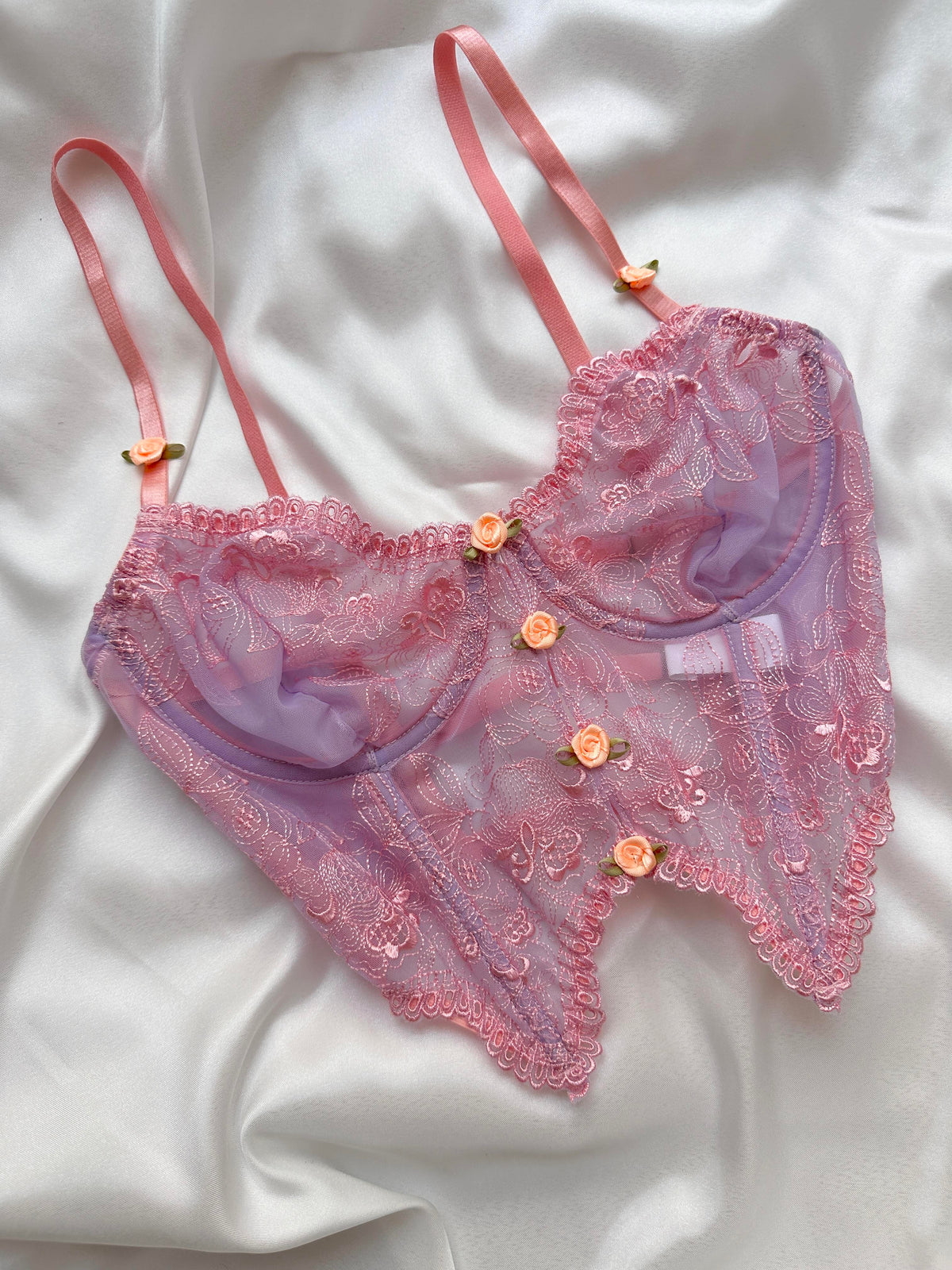 Soft Pink Jartiyer Takımı