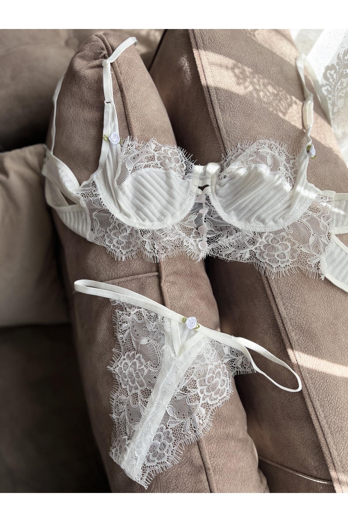 Vintage Love Bralet Takımı