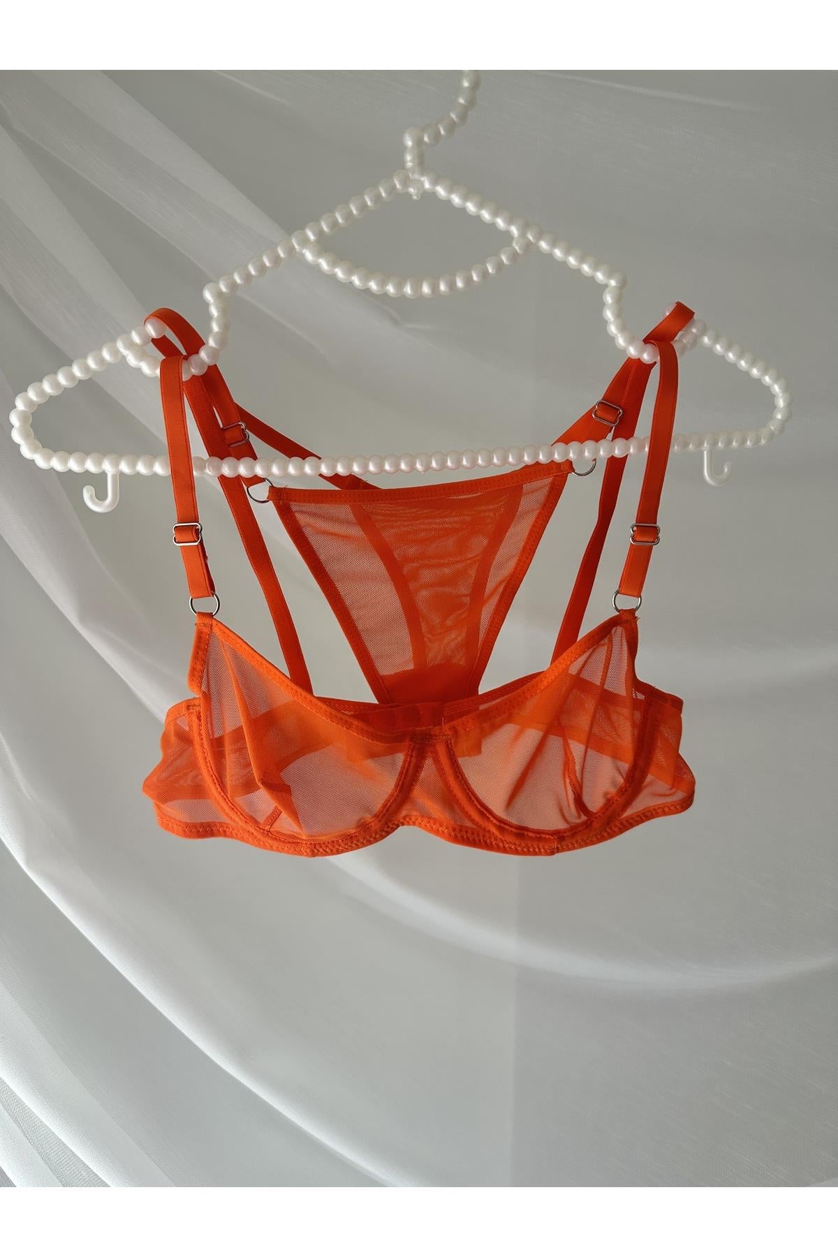 Viviane Turuncu Bralet Takımı